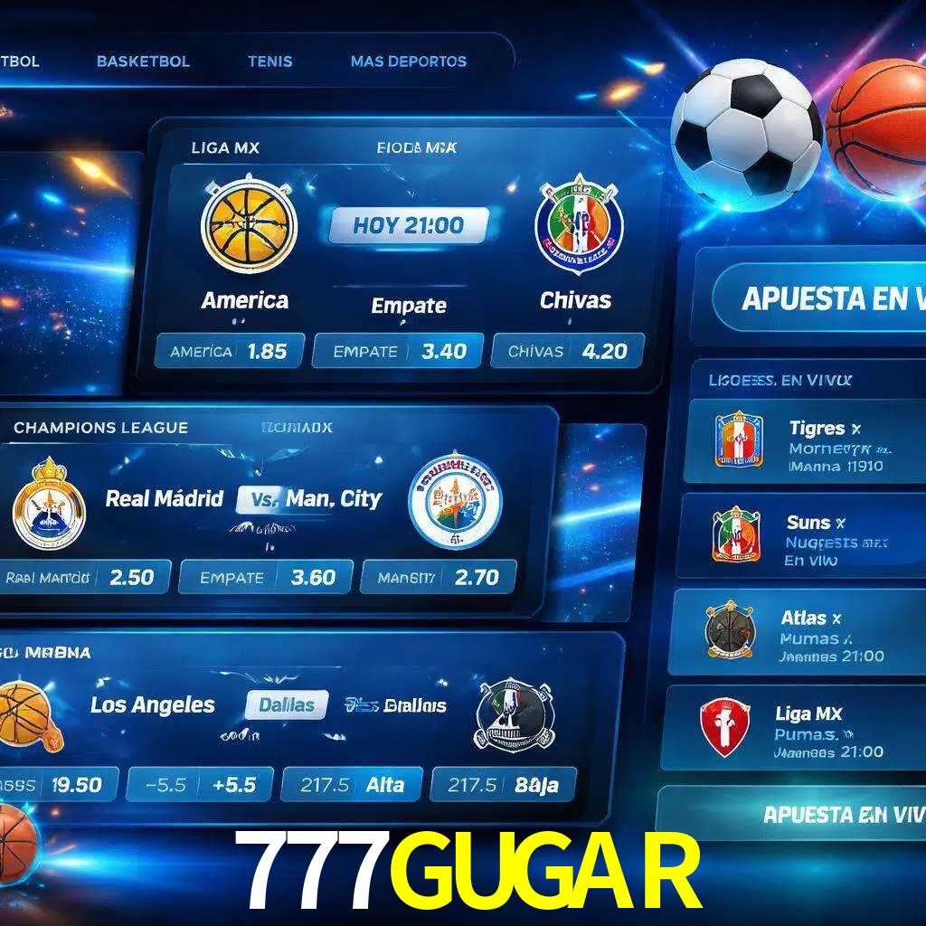 Mercados de apuestas deportivas 777GUGAR para jugadores en México