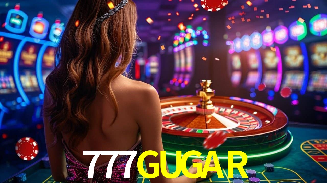 Interfaz de la app móvil 777GUGAR en un smartphone moderno